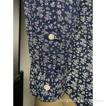 Camicia casual in cotone da uomo in cotone